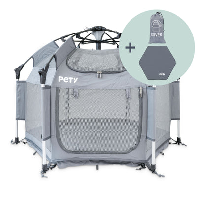 PETY kleines Laufstallset für Hunde und Welpen