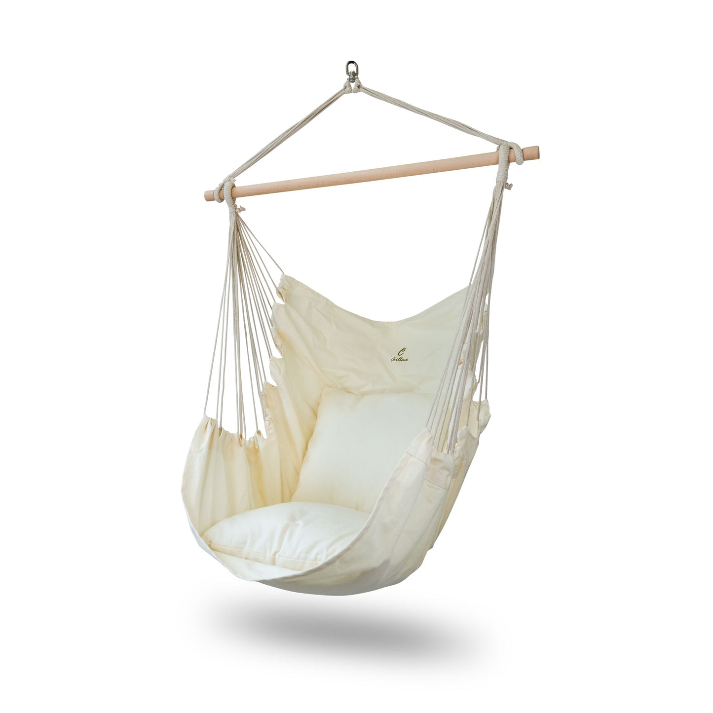 chillme Hängesessel für indoor und outdoor beige
