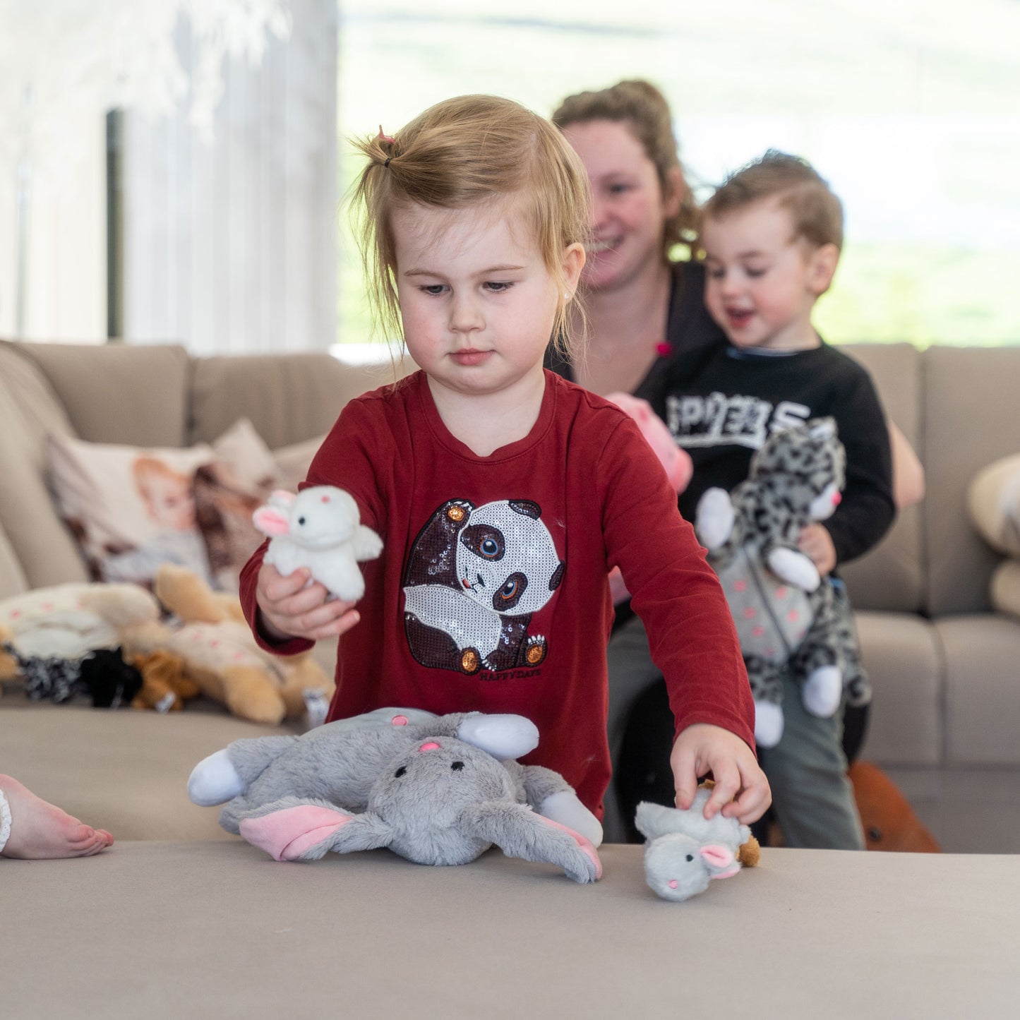 Mamanimals Hase mit Babys im Bauch