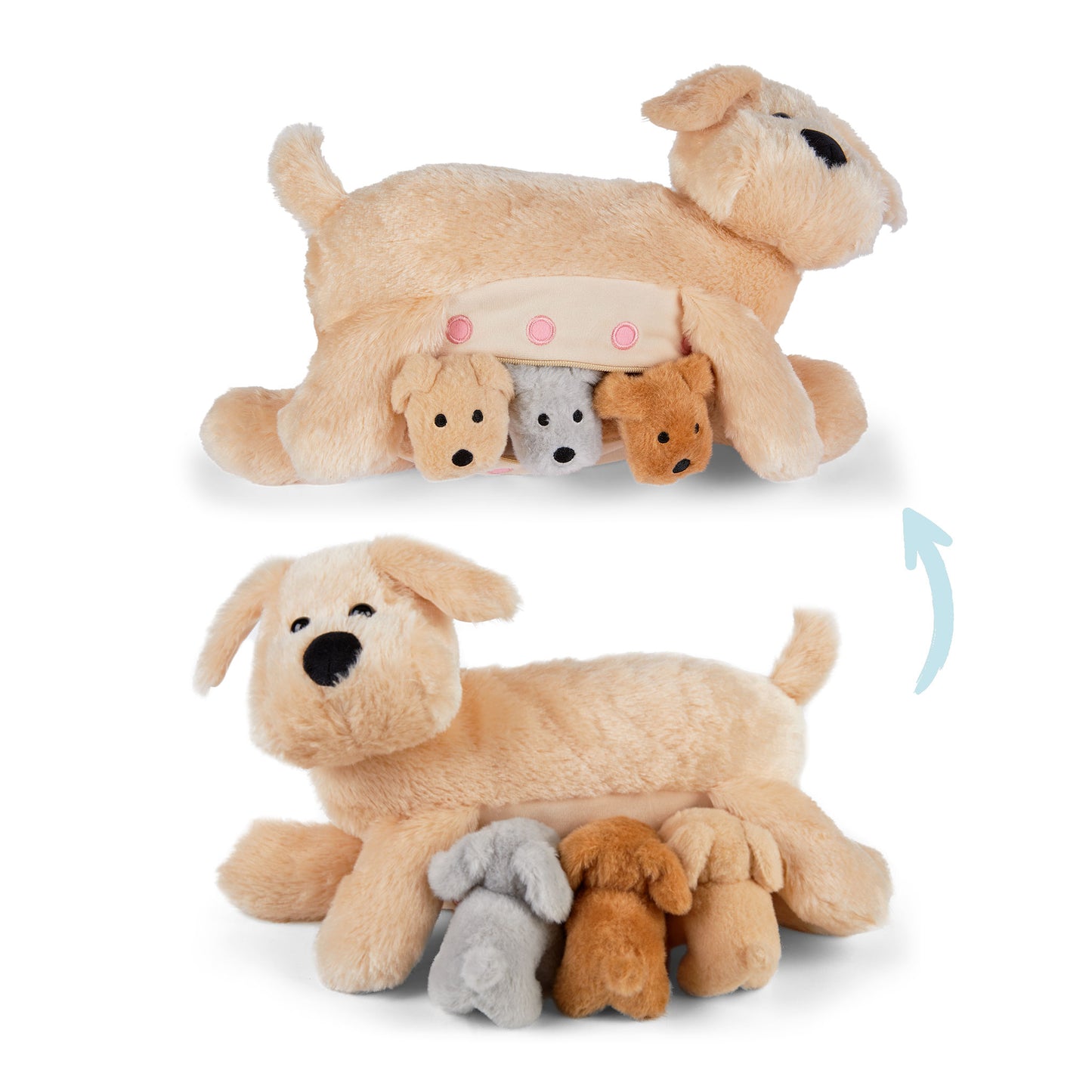Mamanimals Hund mit Babys im Bauch