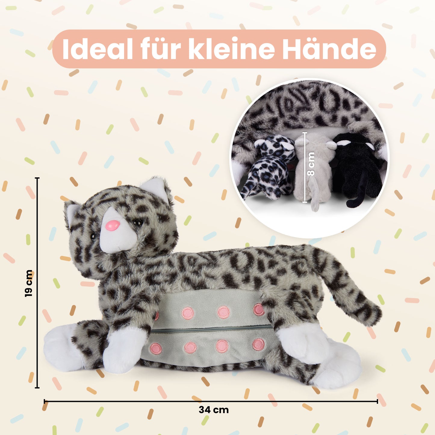 Mamanimals Katze mit Babys im Bauch