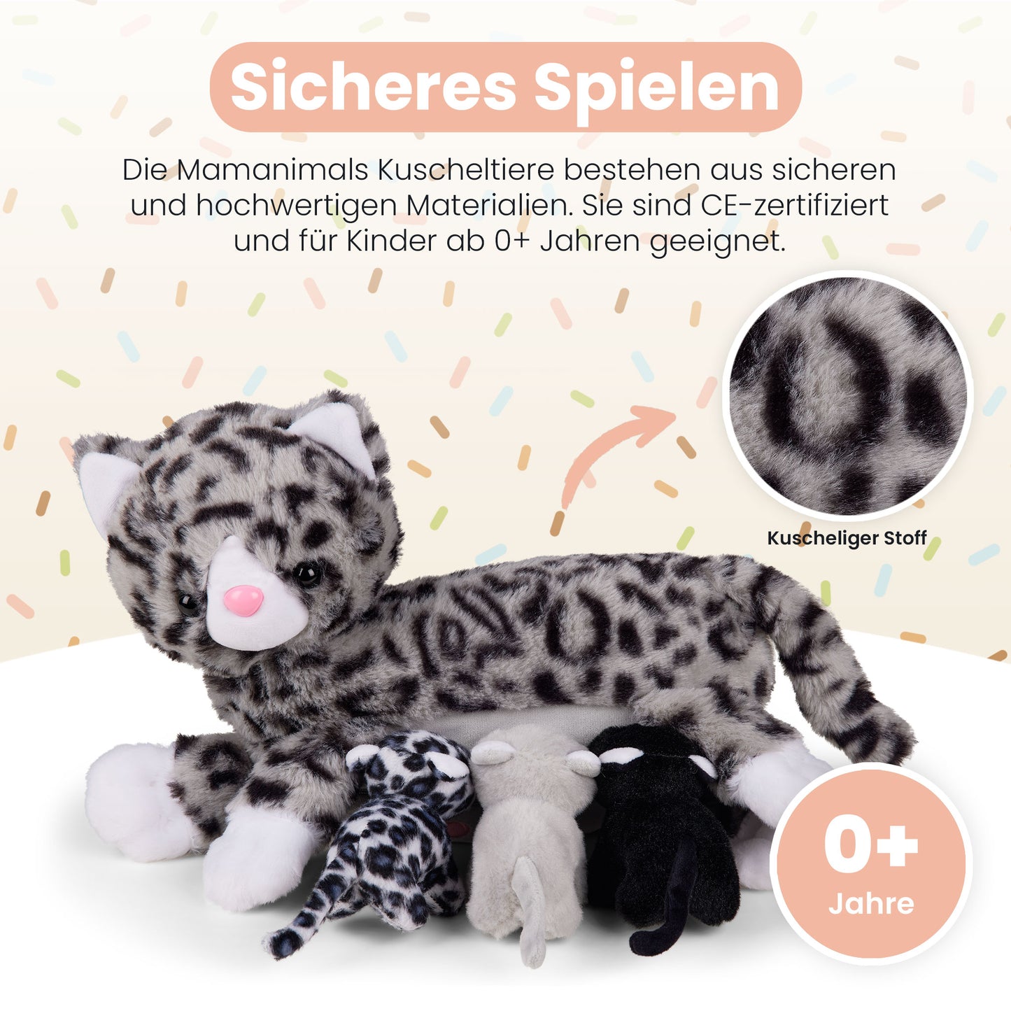 Mamanimals Katze mit Babys im Bauch