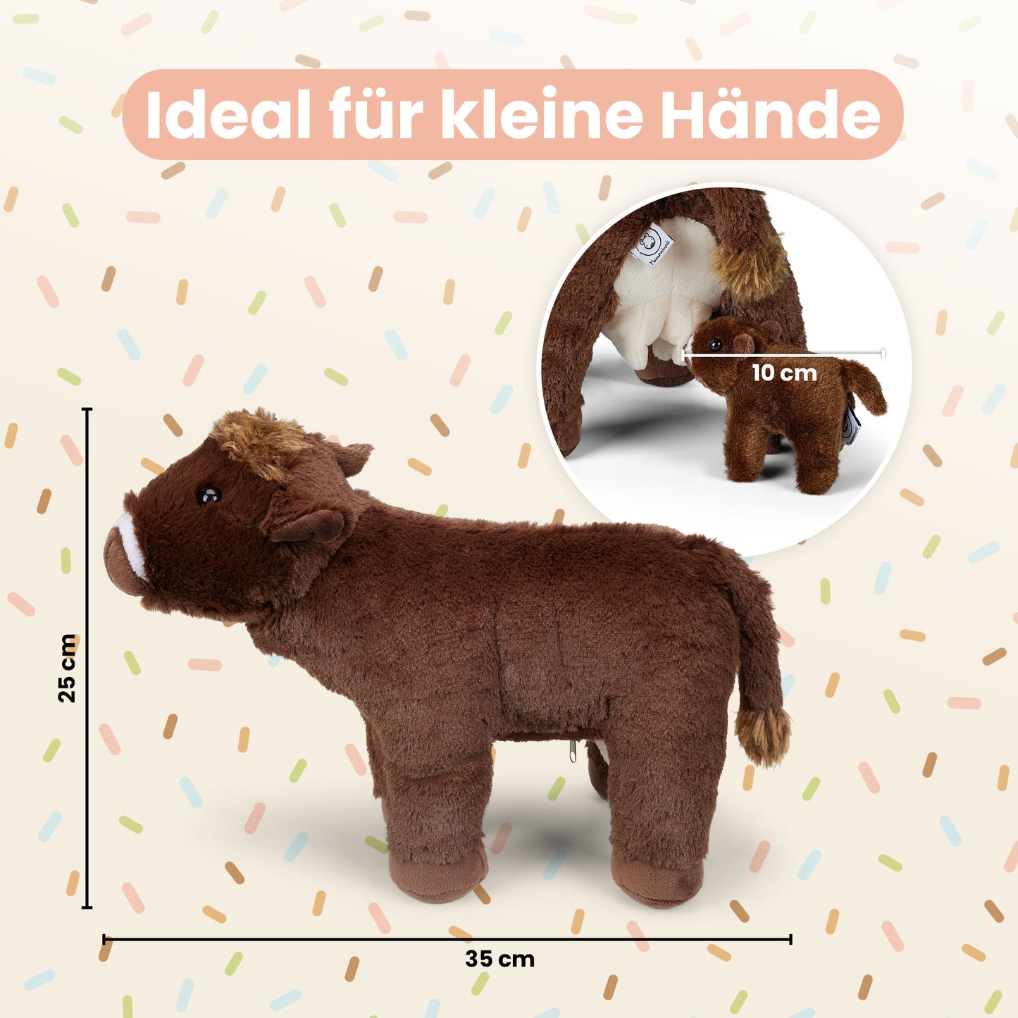 Mamanimals Kuh mit Baby im Bauch