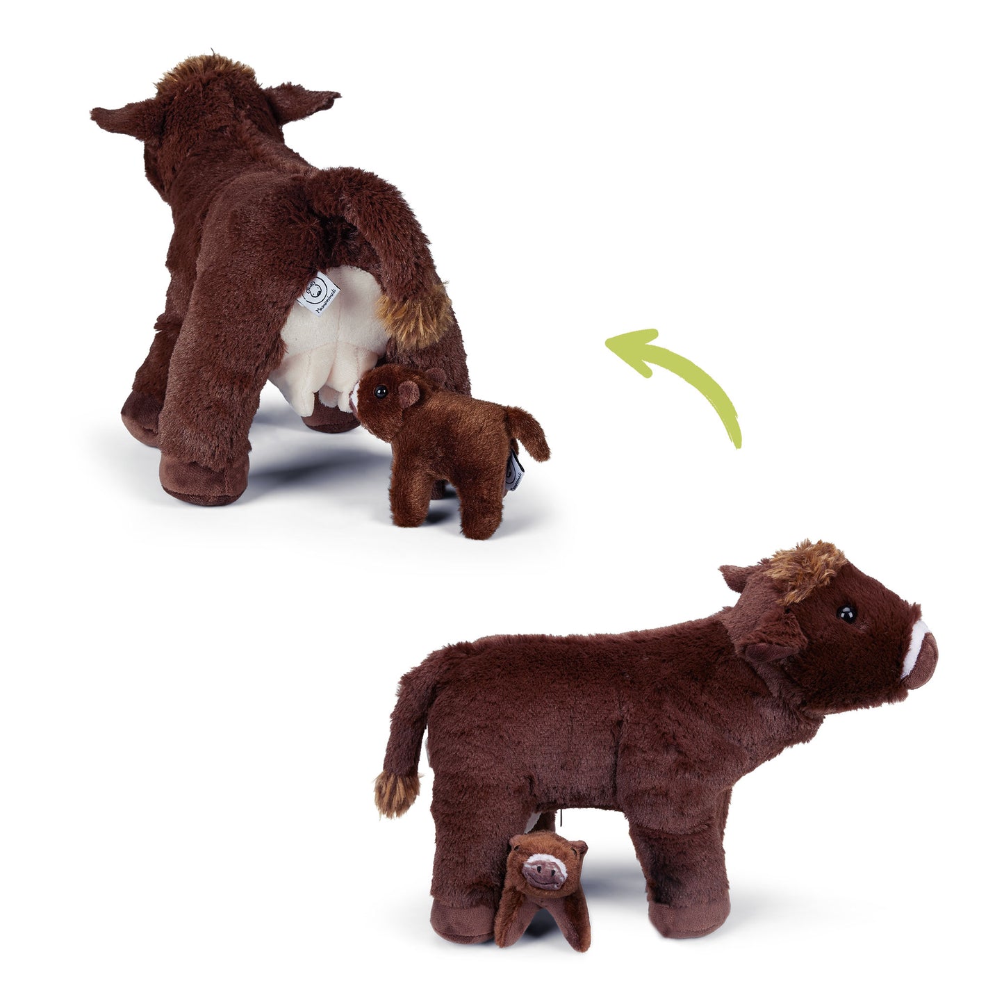 Mamanimals Kuh mit Baby im Bauch