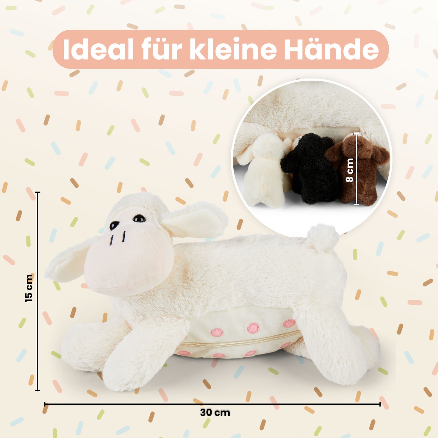 Mamanimals Schaf mit Babys im Bauch
