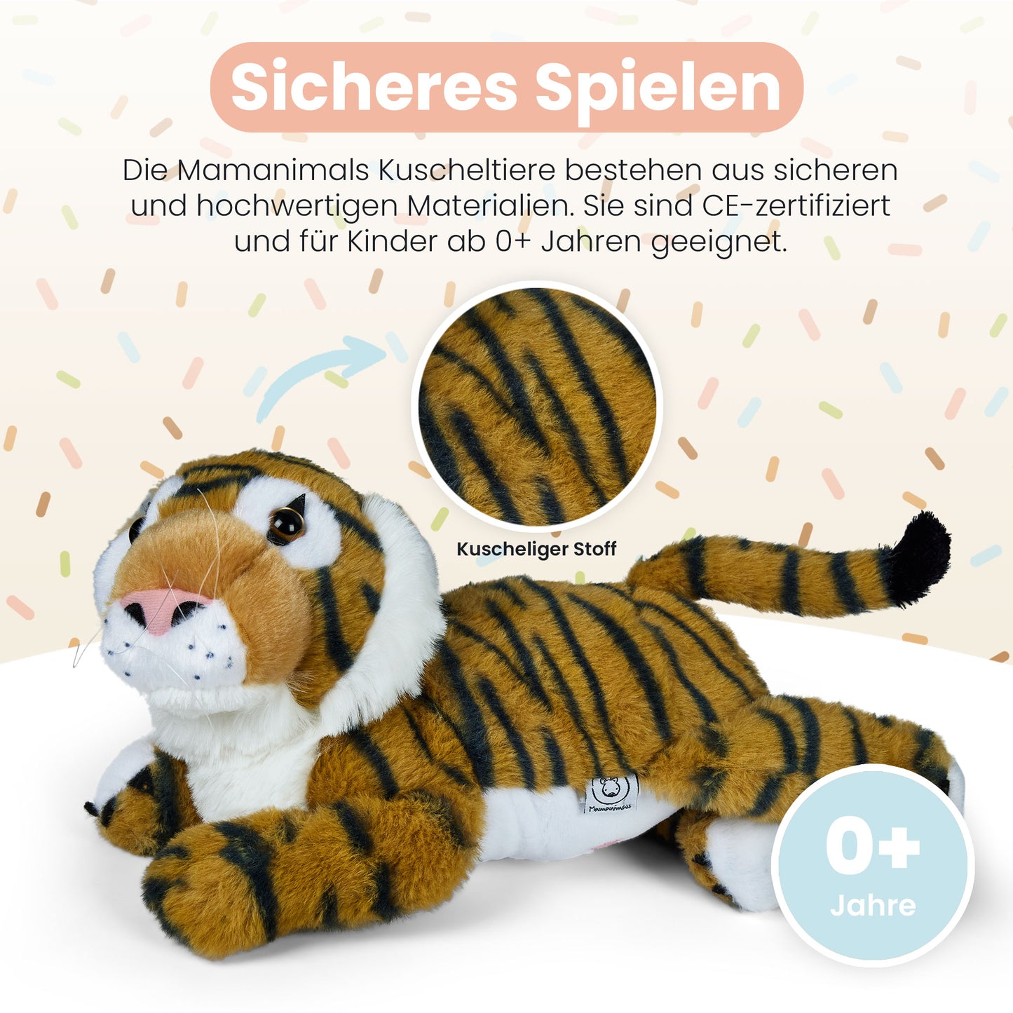 Mamanimals Tiger mit Babys im Bauch