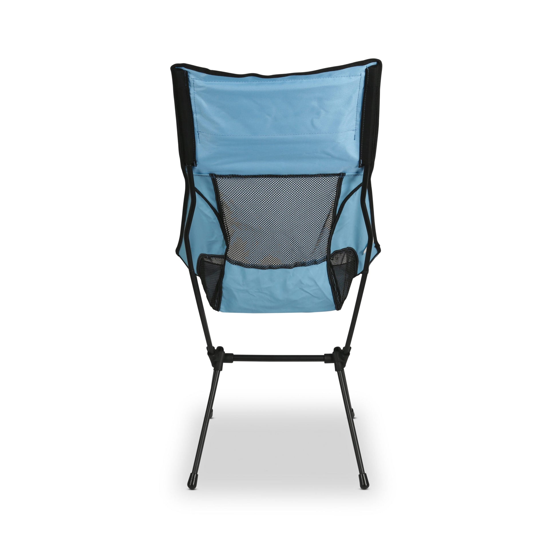 trekony Chaise de camping haute, acier