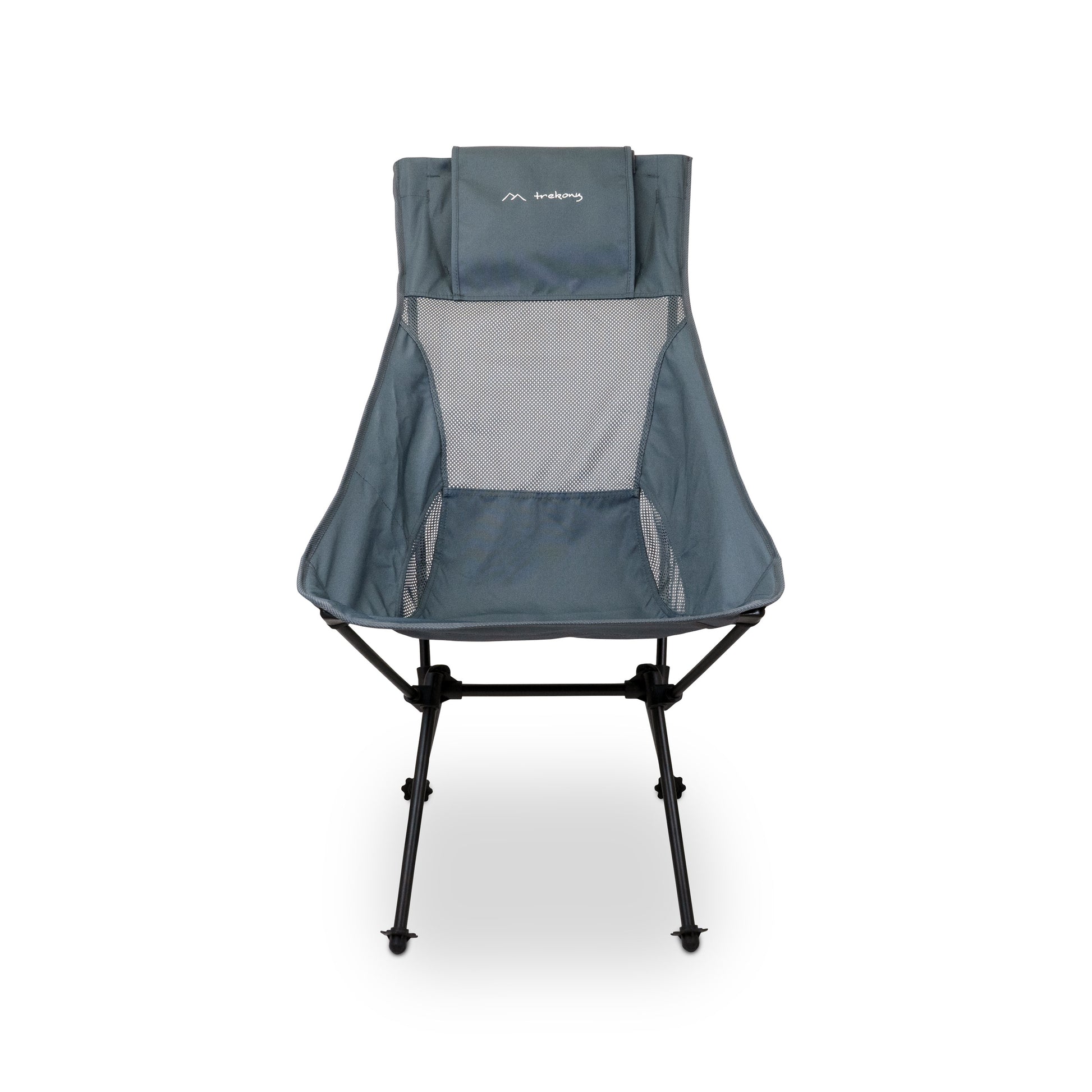 campingstuhl trekking trekony camping chair high, aluminum