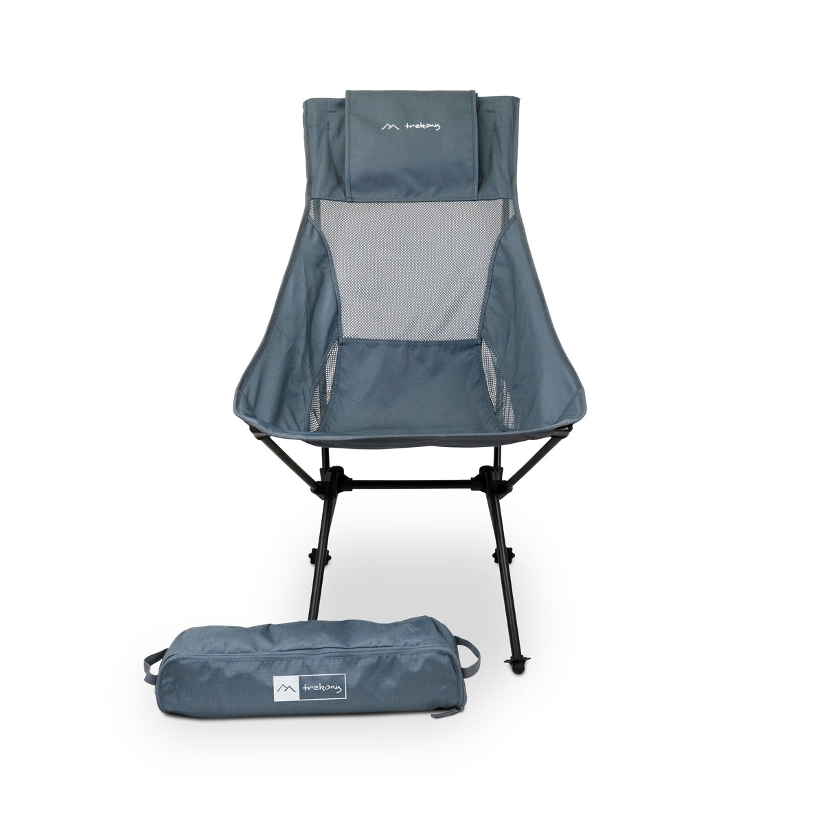 trekony Campingstuhl hoch, Aluminium
