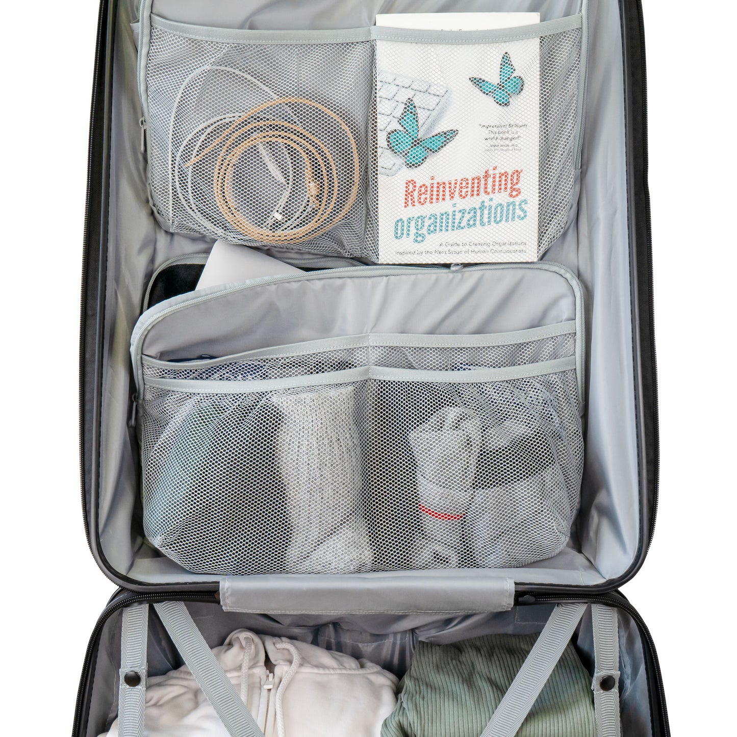 CASYRO Stand-Up Koffer 4.0 L Schwarz