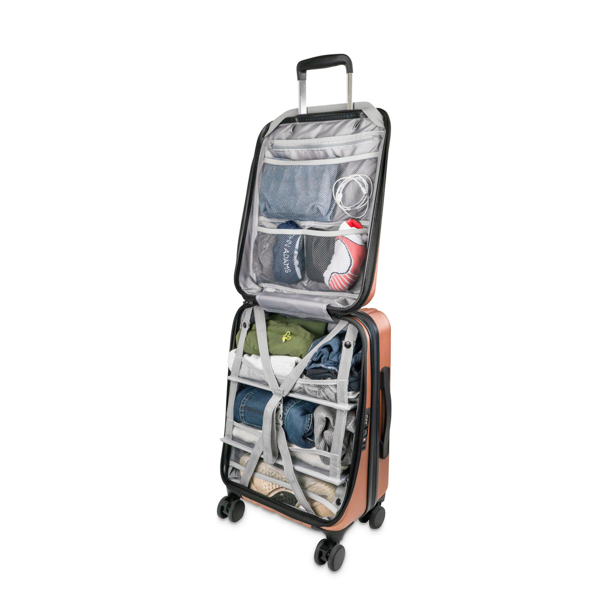 CASYRO Stand-Up Koffer 4.0 S Rose Gold