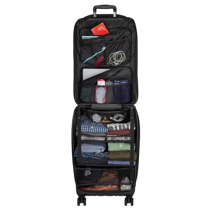 CASYRO Valise Stand-Up M, Noir