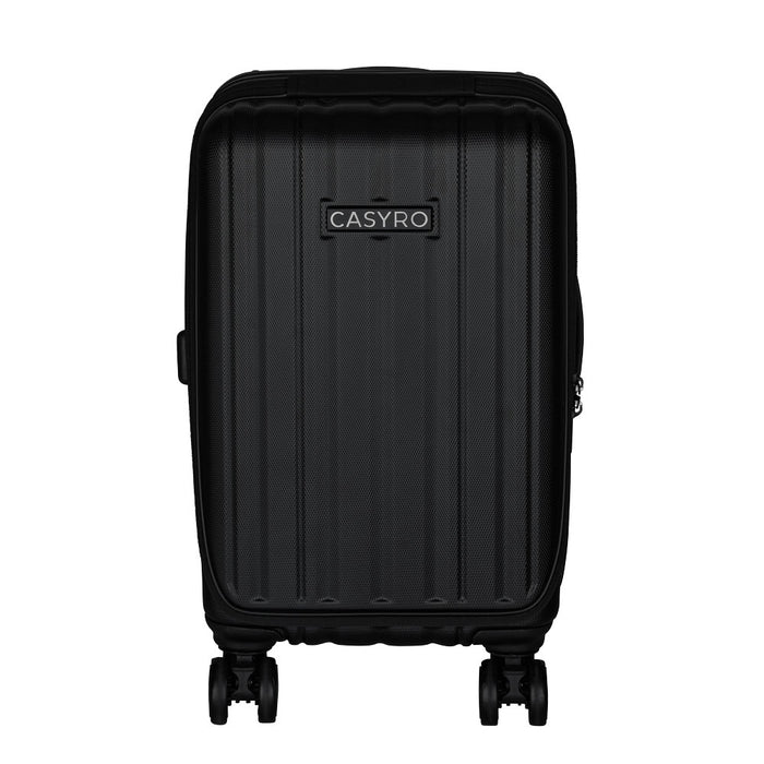 CASYRO Stand-Up Suitcase S, Black
