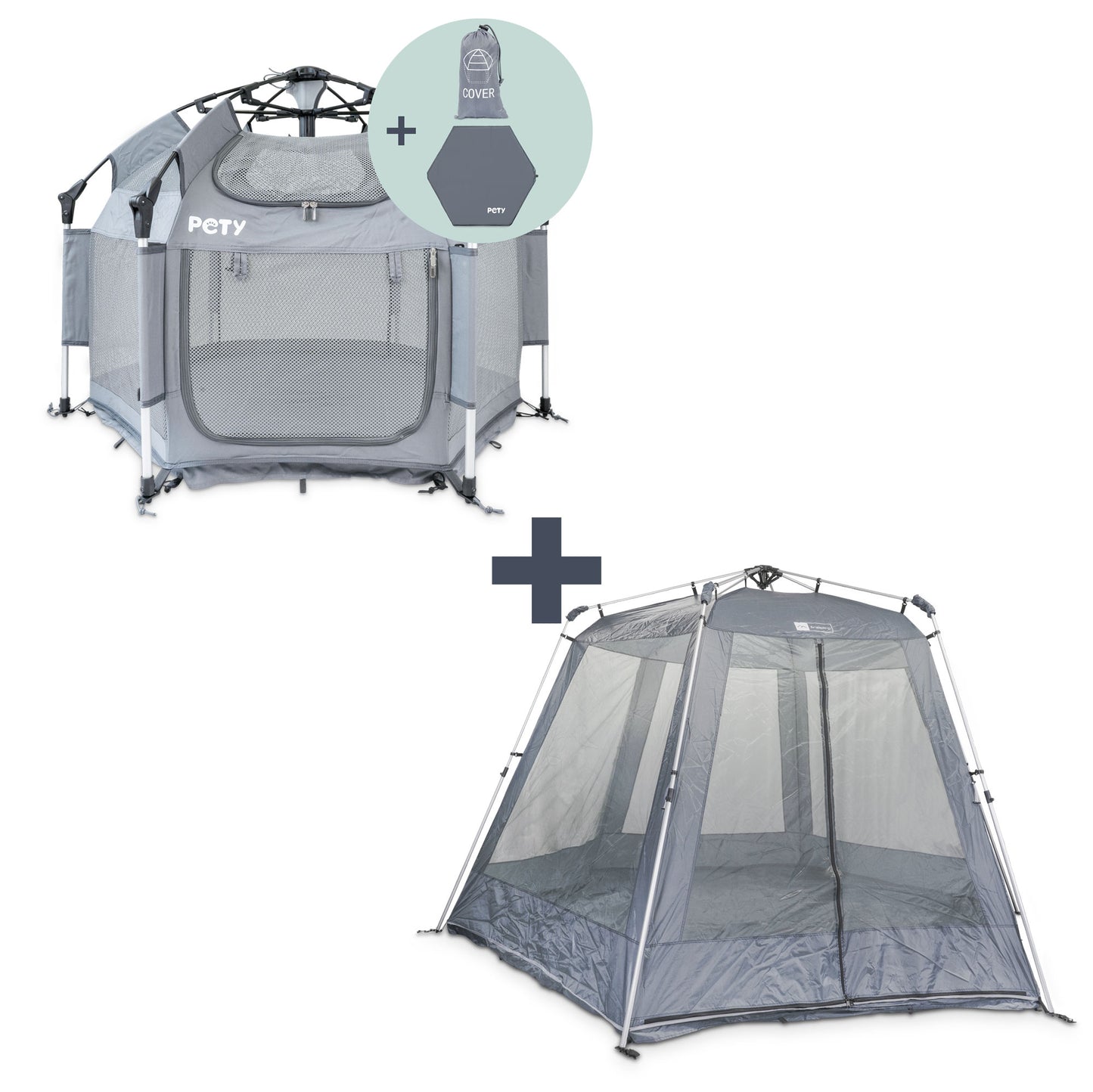 Bundle PETY Set small with trekony Exhibition Tent