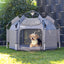 Set PETY parc pour chiens petit, avec tapis de sol et toit