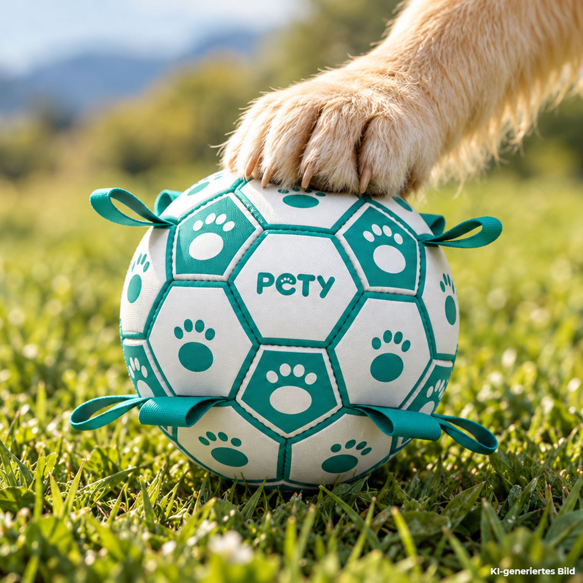 PETY Spielball mit Schlaufen groß