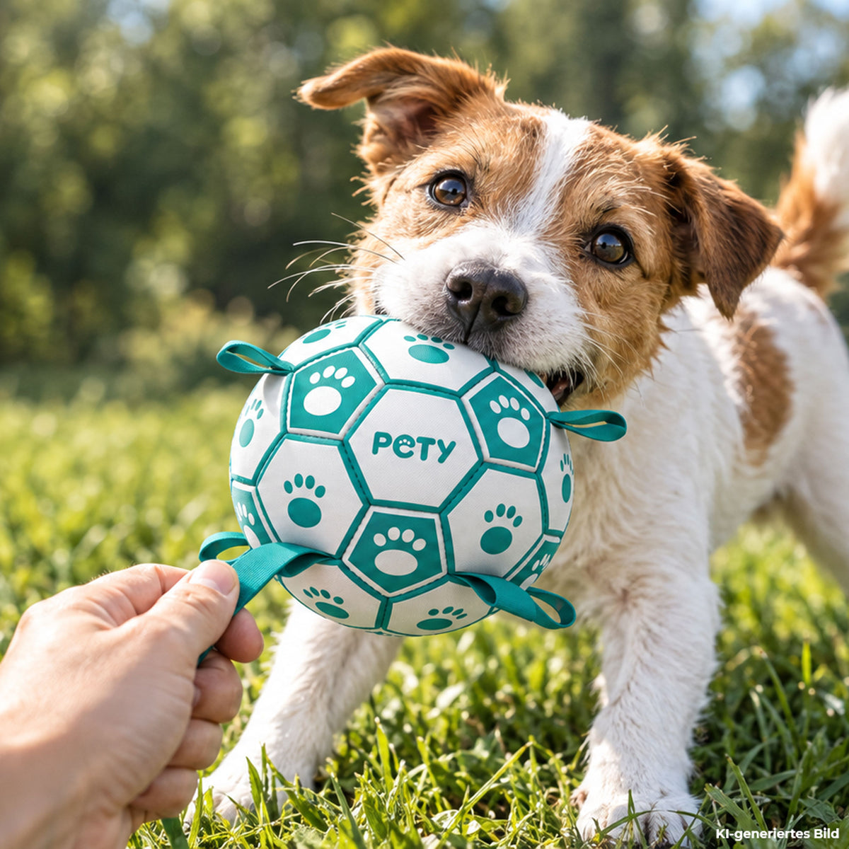 PETY small play ball with loops