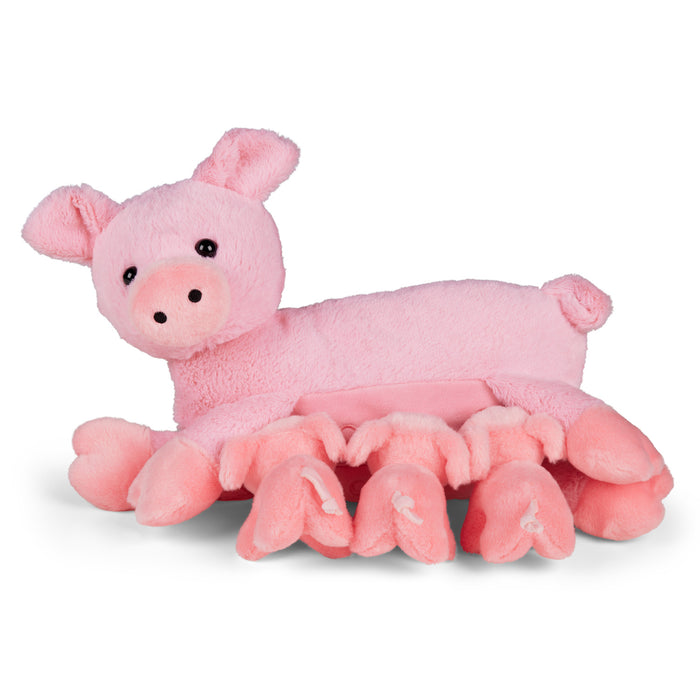 Mamanimals Cuddly Toy Set Mama Pig and Babies