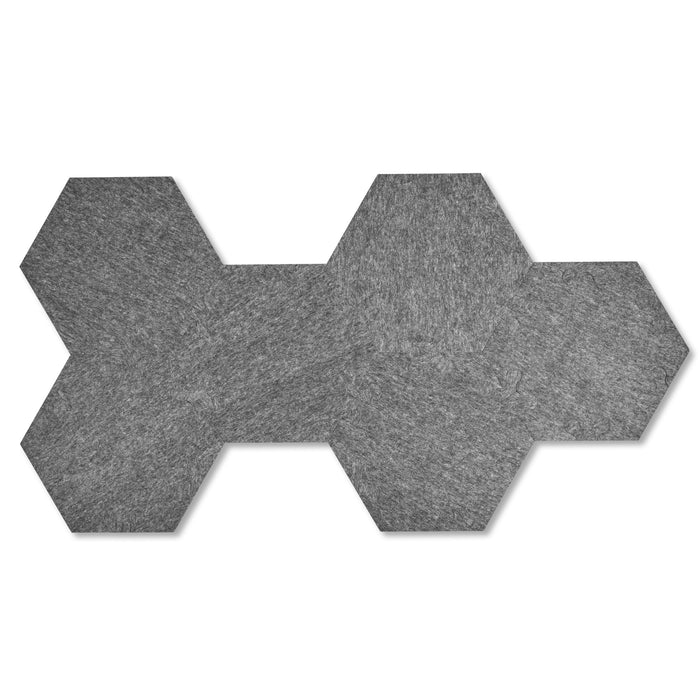 plotony Akustikplatten Hexagon, 6 Stück